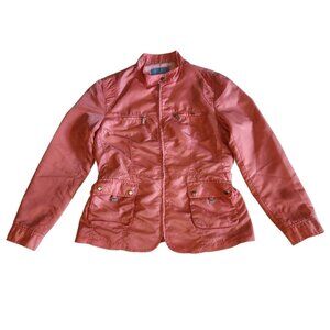 Elle Golf Jacket Zip Rain Golf Tennis Pink Vintage '04 Womens US Medium‎ Unique